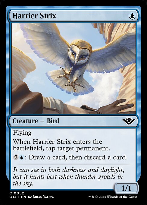 Harrier Strix (OTJ 52) [Outlaws of Thunder Junction]