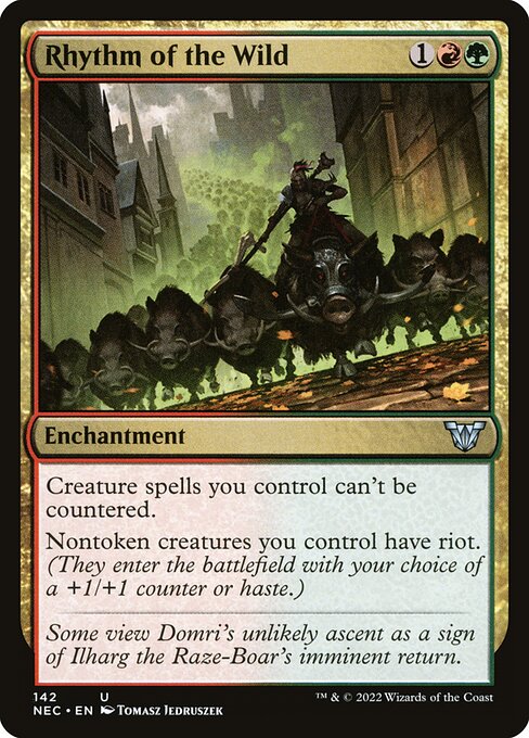 Rhythm of the Wild (NEC 142) [Neon Dynasty Commander]