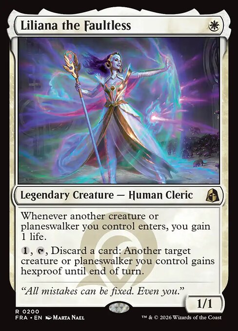 Liliana the Faultless (FRA 200) [Reality Fracture]