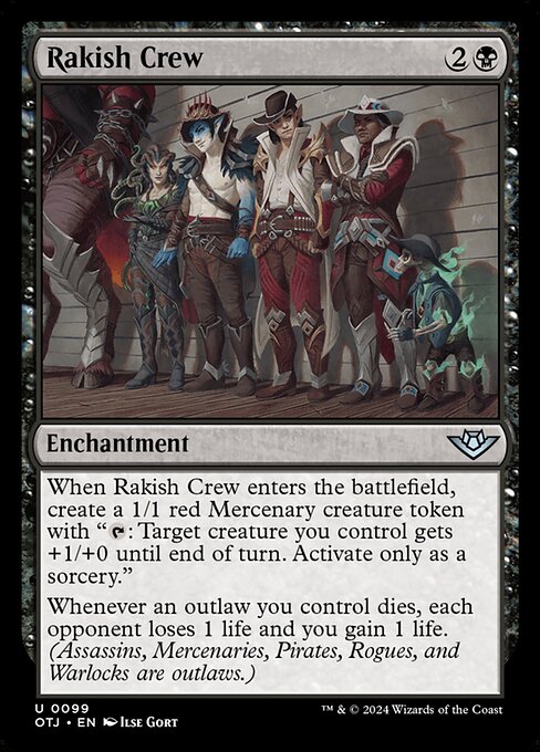Rakish Crew (OTJ 99) [Outlaws of Thunder Junction]