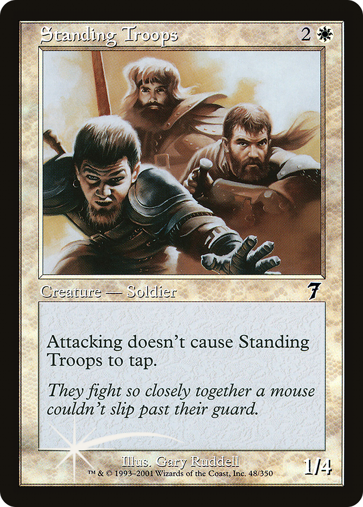 Standing Troops [Seventh Edition]