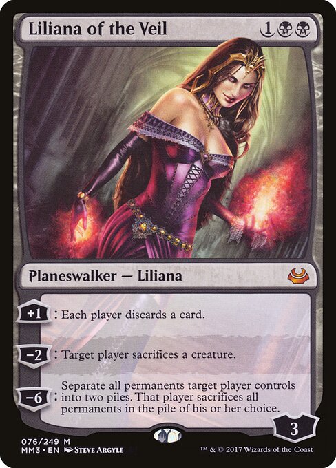 Liliana of the Veil (MM3 76) [Modern Masters 2017]