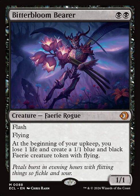 Bitterbloom Bearer (ECL 88) [Lorwyn Eclipsed]