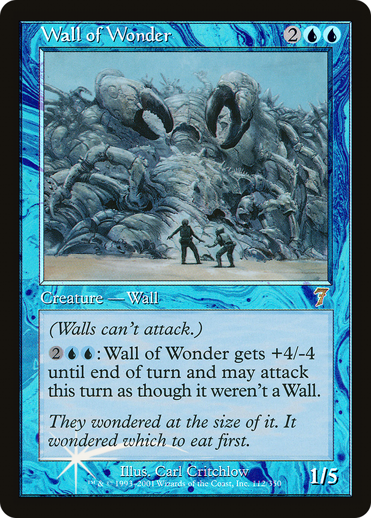 Wall of Wonder [Seventh Edition]