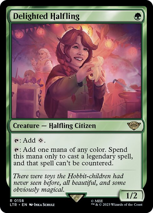 Delighted Halfling (LTR 158) [The Lord of the Rings: Tales of Middle-earth]