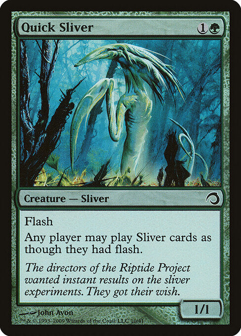 Quick Sliver (H09 10) [Premium Deck Series: Slivers]