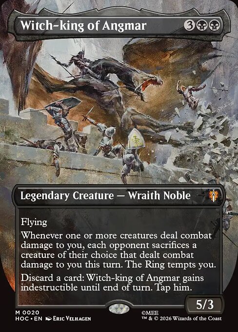 Witch-king of Angmar (Borderless) (HOC 20) [The Hobbit Eternal]