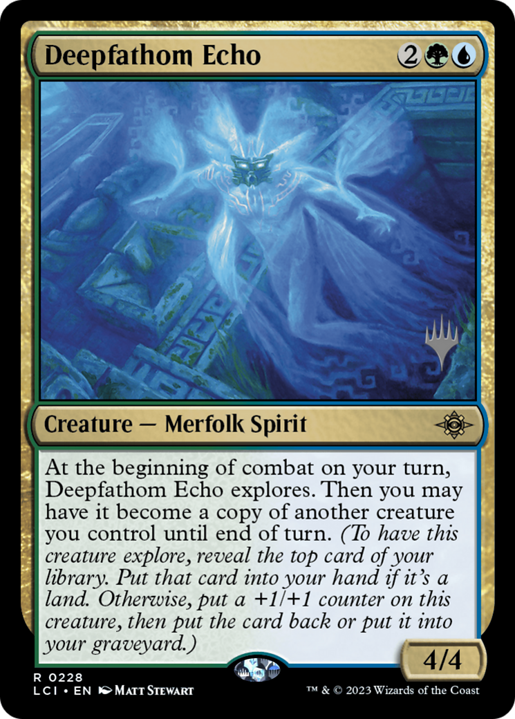 Deepfathom Echo (Promo Pack) [The Lost Caverns of Ixalan Promos]