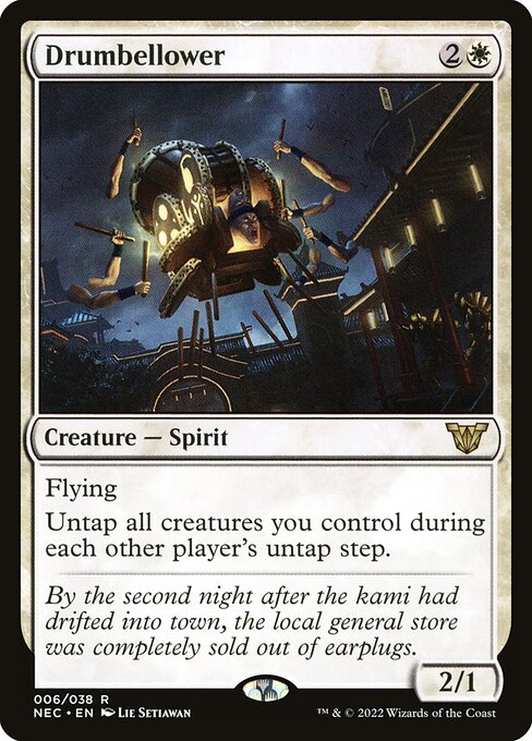 Drumbellower (NEC 6) [Neon Dynasty Commander]