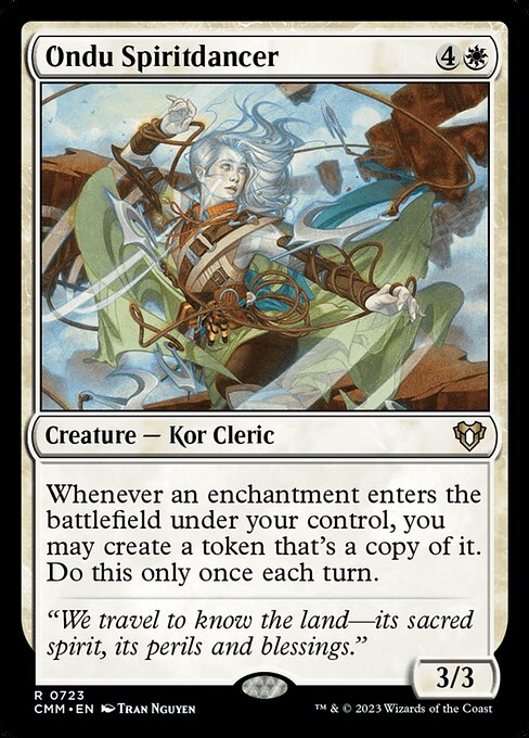 Ondu Spiritdancer (CMM 723) [Commander Masters]