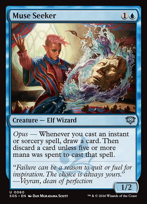 Muse Seeker (SOS 60) [Secrets of Strixhaven]