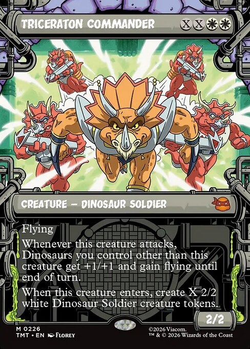 Triceraton Commander (TMT 226) [Teenage Mutant Ninja Turtles]