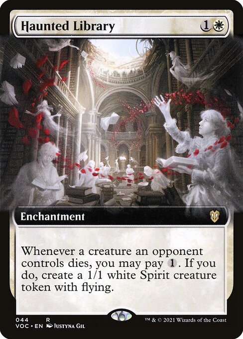 Haunted Library (VOC 44) [Crimson Vow Commander]