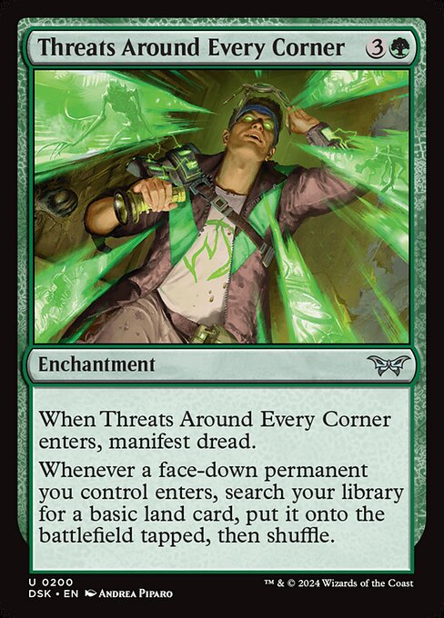 Threats Around Every Corner (DSK 200) [Duskmourn: House of Horror]