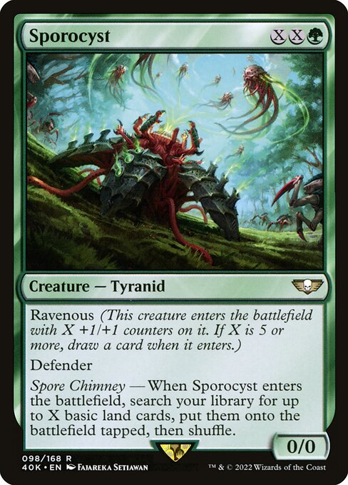 Sporocyst (40K 98) [Warhammer 40,000 Commander]