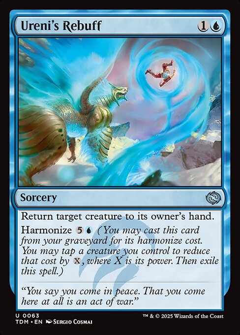 Ureni's Rebuff (TDM 63) [Tarkir: Dragonstorm]