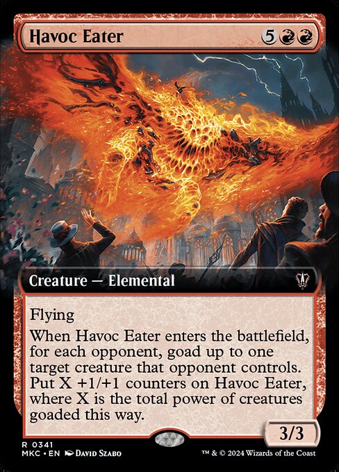 Havoc Eater (Extended Art) (MKC 341) [Murders at Karlov Manor Commander]