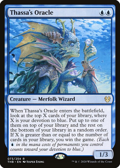 Thassa's Oracle (THB 73) [Theros Beyond Death]