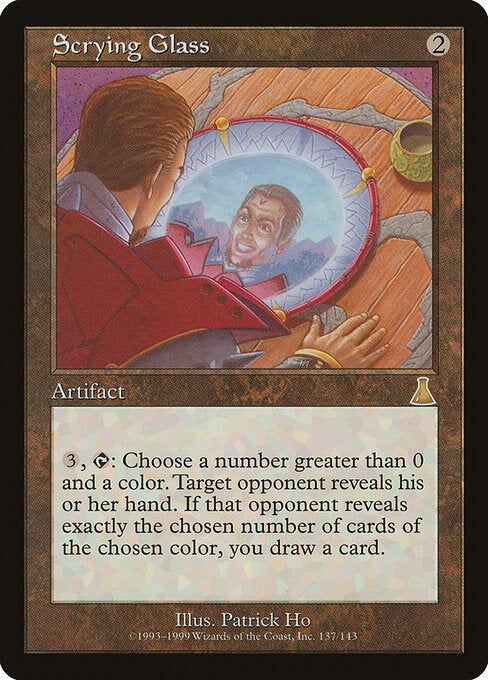 Scrying Glass (UDS 137) [Urza's Destiny]