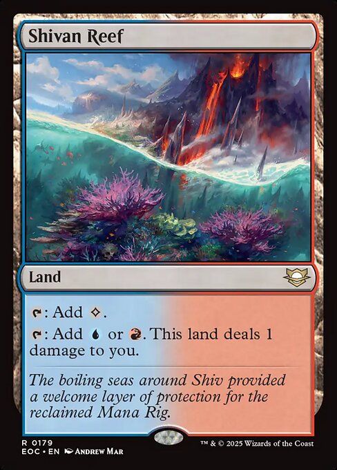 Shivan Reef (EOC 179) [Edge of Eternities Commander]