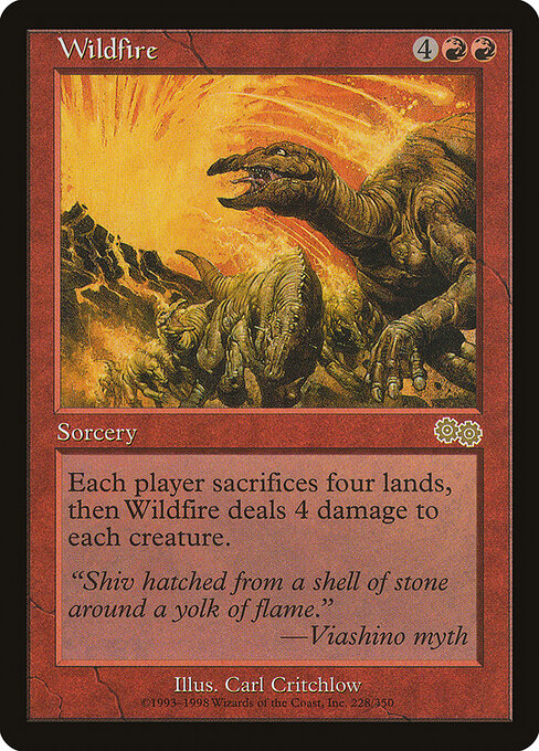 Wildfire (USG 228) [Urza's Saga]