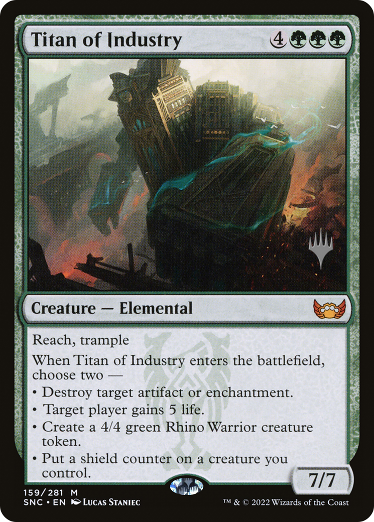 Titan of Industry (Promo Pack) [Streets of New Capenna Promos]