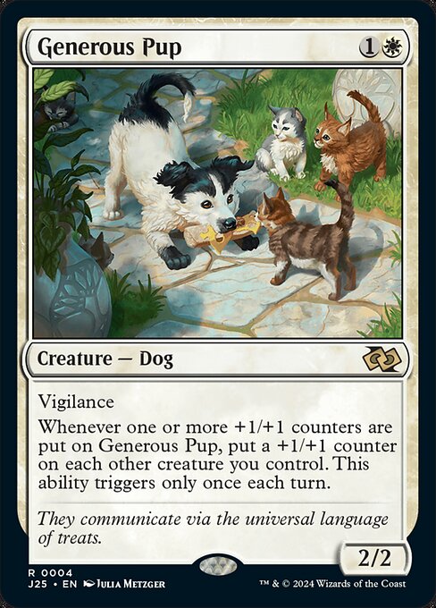 Generous Pup (J25 4) [Foundations Jumpstart]