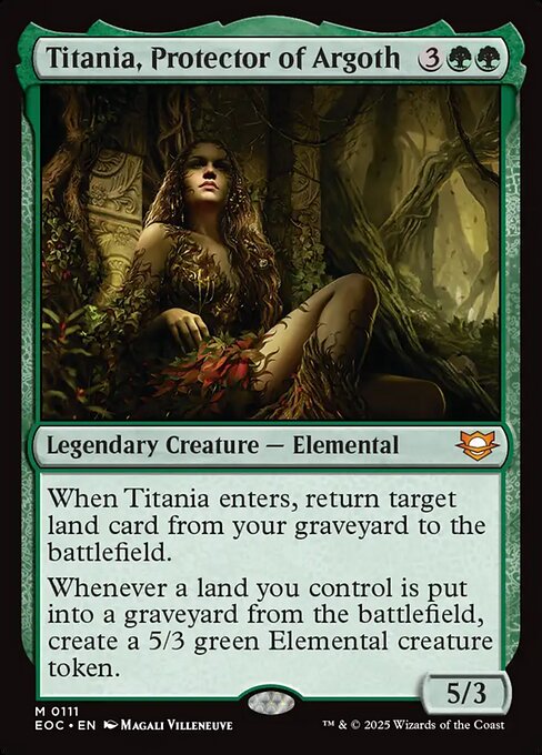 Titania, Protector of Argoth (EOC 111) [Edge of Eternities Commander]