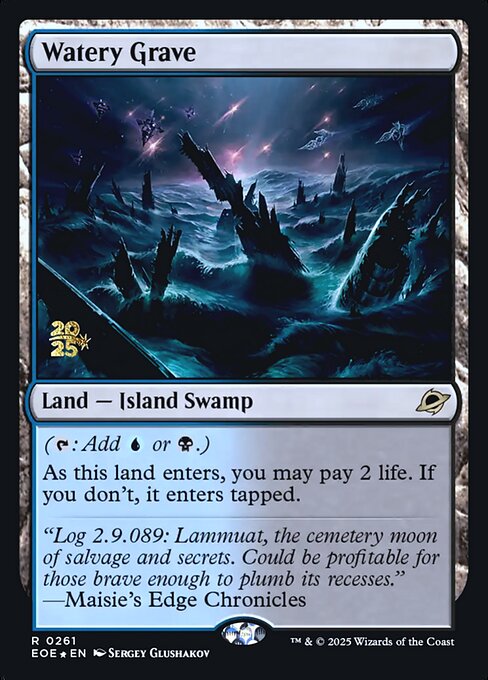 Watery Grave (PEOE 261s) [Edge of Eternities Promos]