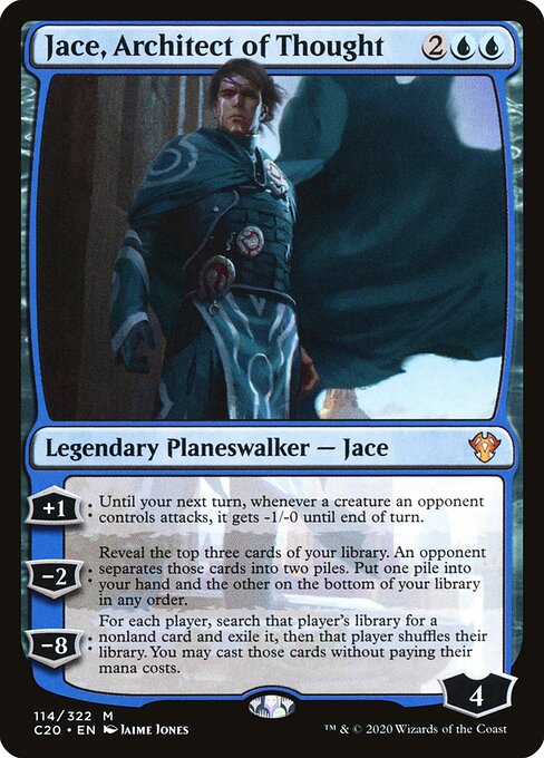 Jace, Architect of Thought (C20 114) [Commander 2020]