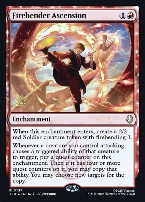 Firebender Ascension (PTLA 137s) [Avatar: The Last Airbender Promos]