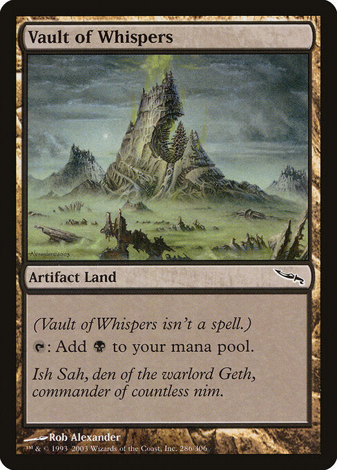 Vault of Whispers (MRD 286) [Mirrodin]