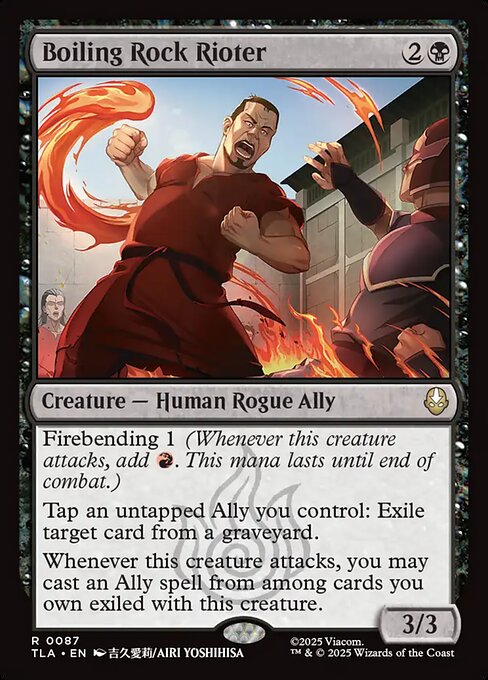 Boiling Rock Rioter (TLA 87) [Avatar: The Last Airbender]