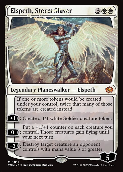 Elspeth, Storm Slayer (TDM 11) [Tarkir: Dragonstorm]