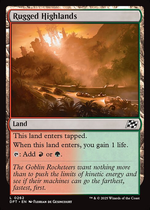 Rugged Highlands (DFT 262) [Aetherdrift]