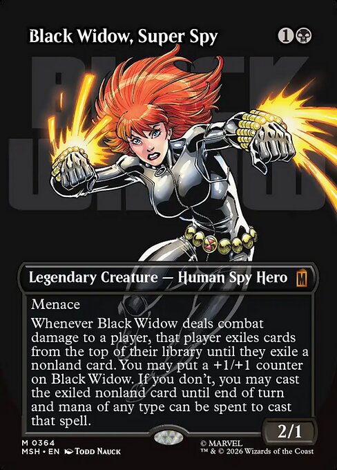 Black Widow, Super Spy (MSH 364) [Marvel Super Heroes]