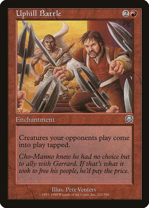 Uphill Battle (MMQ 222) [Mercadian Masques]