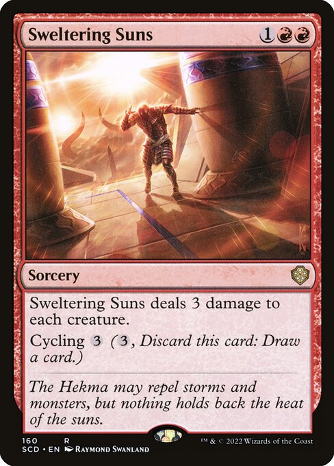 Sweltering Suns (SCD 160) [Starter Commander Decks]
