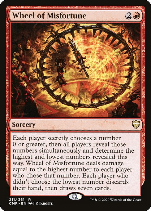 Wheel of Misfortune (CMR 211) [Commander Legends]