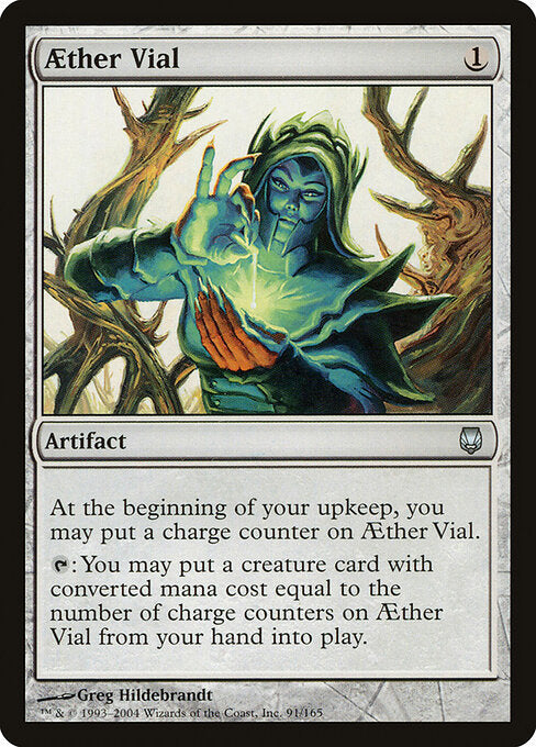 Aether Vial (DST 91) [Darksteel]