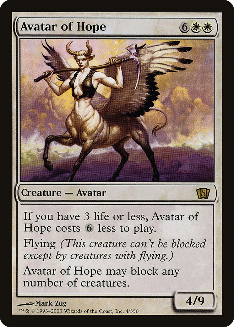 Avatar of Hope [Eighth Edition]