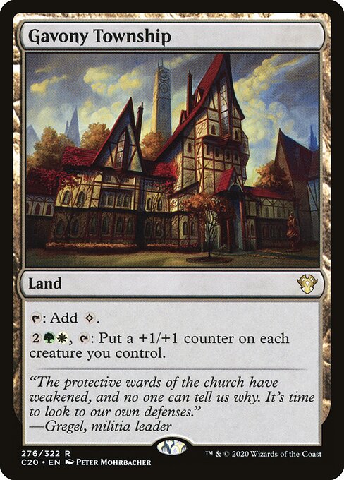 Gavony Township (C20 276) [Commander 2020]
