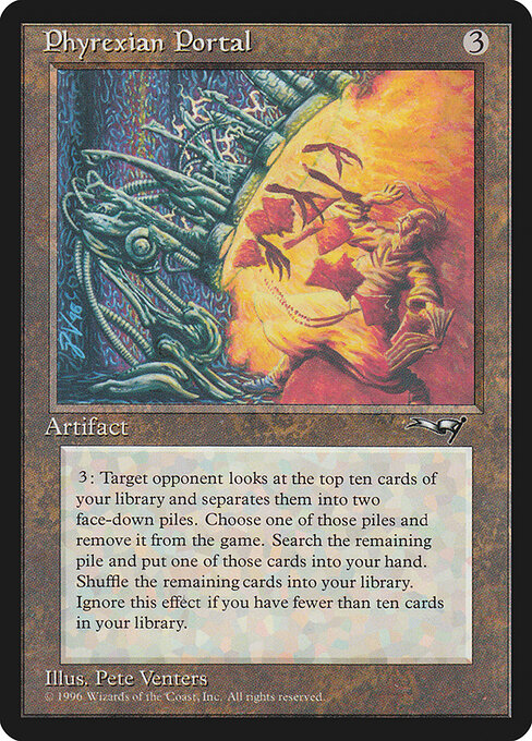 Phyrexian Portal (ALL 126) [Alliances]