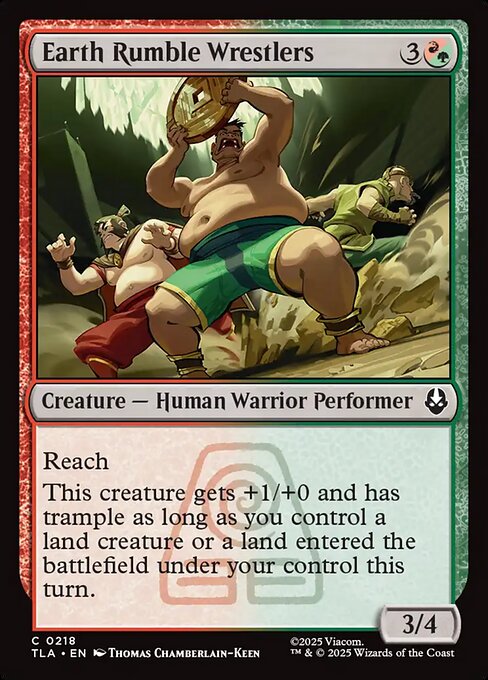 Earth Rumble Wrestlers (TLA 218) [Avatar: The Last Airbender]