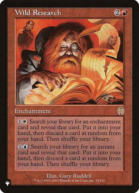 Wild Research (PLST APC-72) [The List]