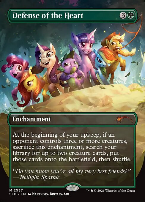 Defense of the Heart (SLD 2537) [Secret Lair Drop]