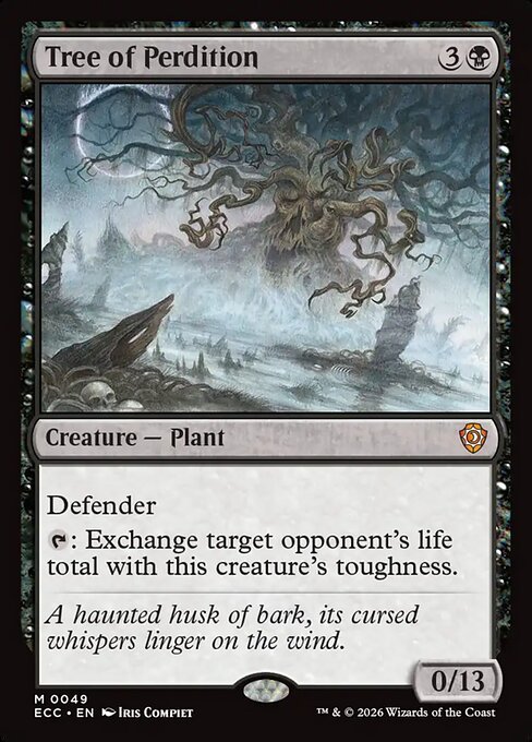Tree of Perdition (ECC 49) [Lorwyn Eclipsed Commander]
