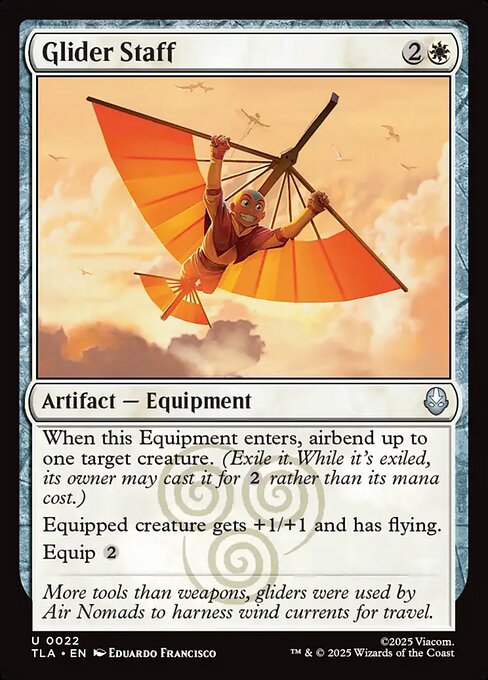 Glider Staff (TLA 22) [Avatar: The Last Airbender]