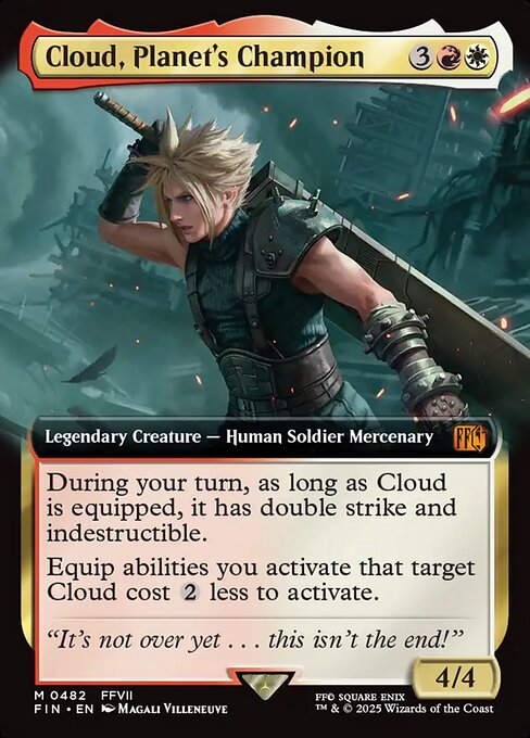 Cloud, Planet's Champion (FIN 482) [Final Fantasy]