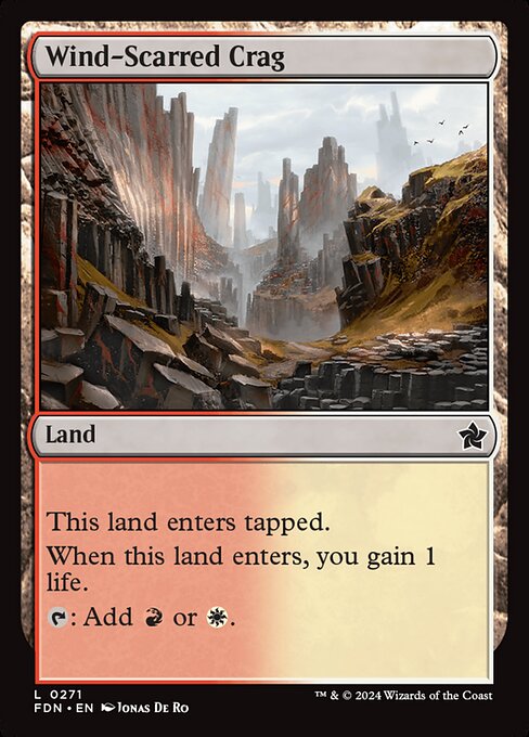 Wind-Scarred Crag (FDN 271) [Foundations]